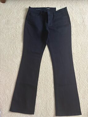 LOFT Women's Dark Navy Wide Leg Jeans